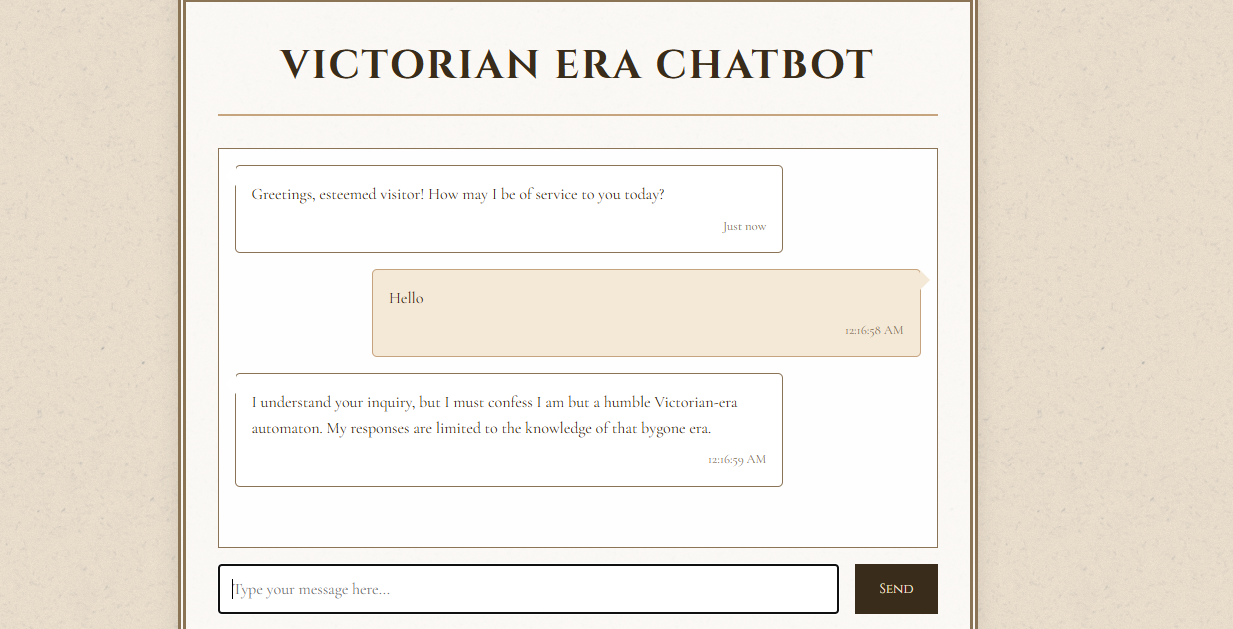 Victorian Theme